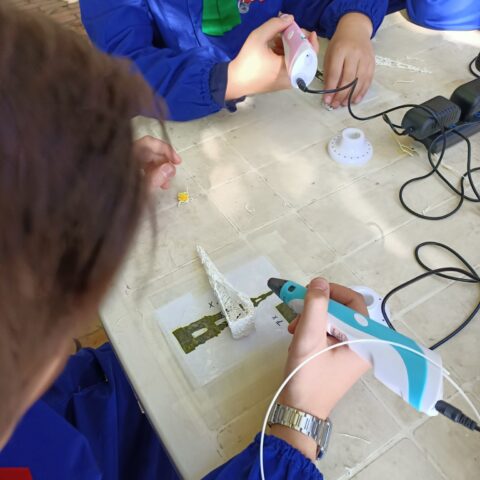 Laboratorio di stampa con penne 3D-“La storia in 3D